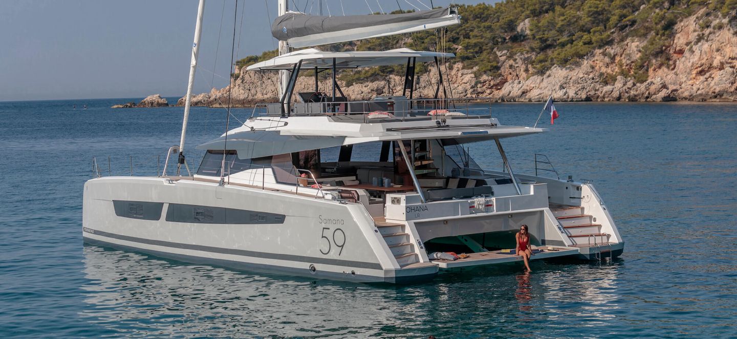 Fountaine Pajot Sailing Catamaran 59 Samana